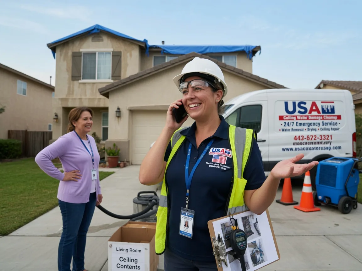 Ceiling Water Damage Restoration Rockland, WI FAQs